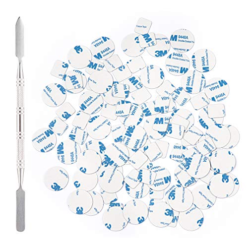 Allwon 100Pcs Metal Stickers for Magnetic Eyeshadow Palette