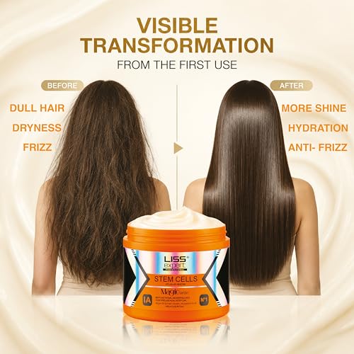 Liss Expert Hair Mask with Argan Oil & Keratin - 8.45 oz