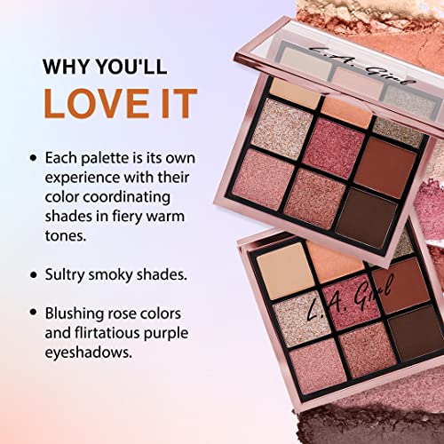 L.A. Girl Keep It Playful Eyeshadow Palette - 9 Colors