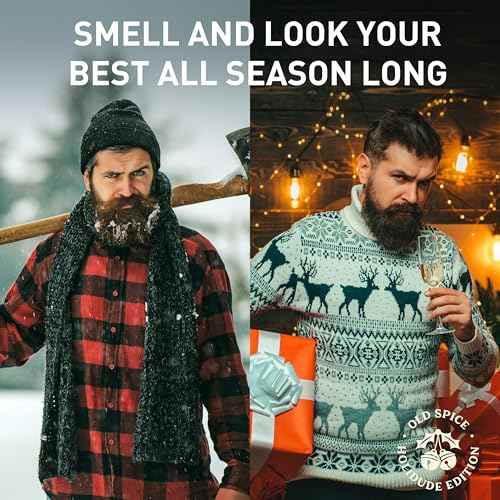 Old Spice Antiperspirant & Deodorant for Men, Holidudes Limited Edition, 24/7 Sweat Protection, Stocking Stuffer, Snickerdudel Sugar Cookie Scent, 2.6 oz