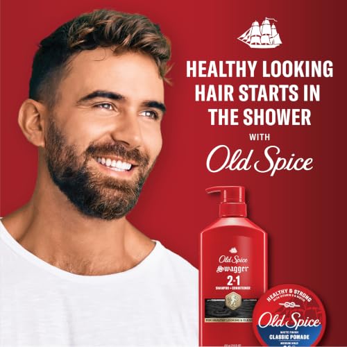 Old Spice Swagger 2-in-1 Shampoo & Conditioner, 21.9 oz