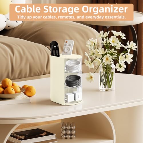 Rotating Hair Accessories Organizer, 3-Tier Makeup Brush Holder