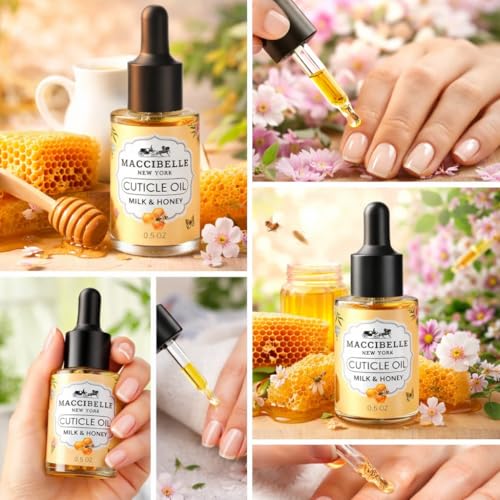 Cuticle Oil with Vitamin E - Milk & Honey 0.5oz