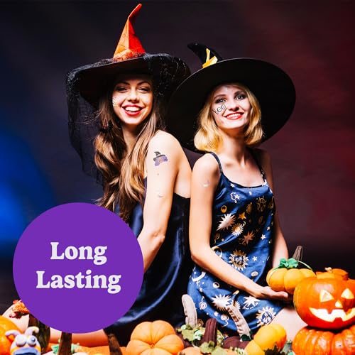 Halloween Temporary Tattoos for Kids - 112 PCS Designs