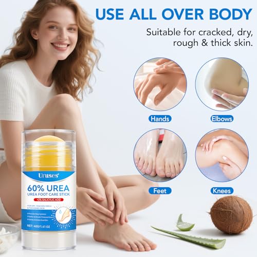 Uruses Urea 60% Foot Cream with Salicylic Acid
