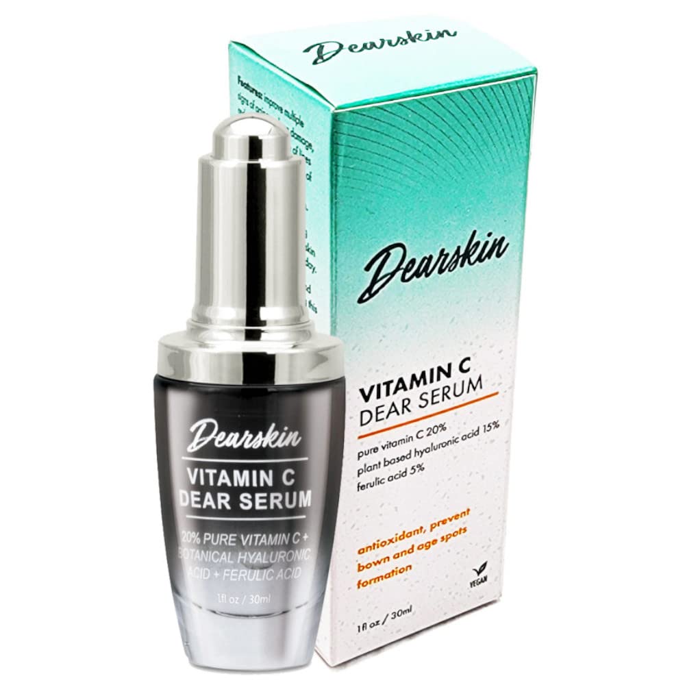 Dearskin Skincare Care Set with Tranexamic Acid Serum plus Vitamin C Serum for a consistent skincare routine.