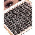 Wispy Lash Clusters 12-14-16mm Eyelash Clusters Set C Curl Pesta?as Postizas Naturales Fluffy Natural Lash Clusters for Effortless Eyelash Extensions Individual Lashes DIY False Eyelashes