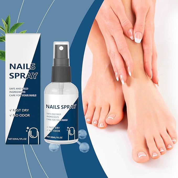 Fast-Drying Nail Care & Cuticle Moisturizer Spray - 30ml