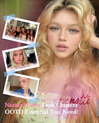 Zenotti Fairy Lash Clusters - Natural Manga Eyelash Extensions