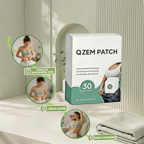 Body Patches 30-Day Supply | Comfortable Invisible Stickers