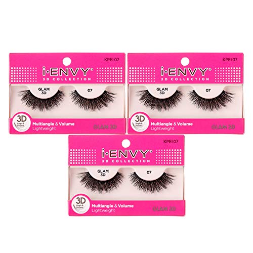 i•ENVY 3D Glam Collection Lashes - 3 Pack