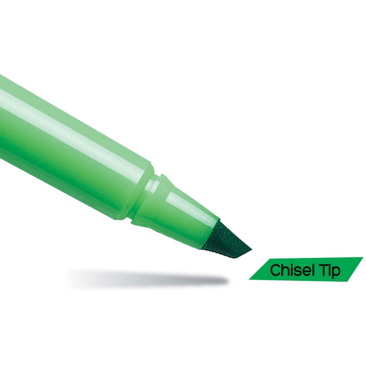 BIC Brite Liner Highlighter, Chisel Tip, Green, 12-Count (BL11-GREEN)