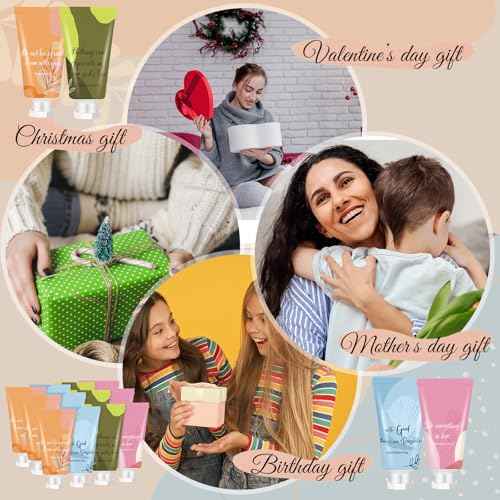 72 Pcs Christian Hand Lotion Bulk Gifts for Women Bible Verse Mini Travel Hand Cream Religious Thanksgiving Christmas Gift for Church Members Prayers Teachers Coworkers Homeless