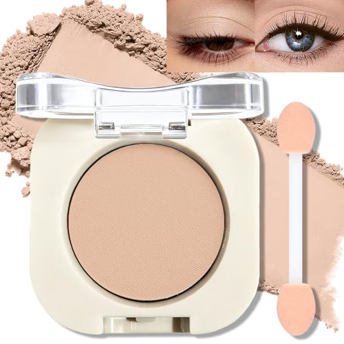 Beige Matte Eyeshadow Palette - 12 Neutral Shades