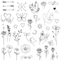 One Grace Mini Fine Line Temporary Tattoos - Waterproof
