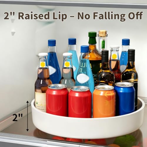 11.8" Lazy Susan Turntable Organizer - Non-Slip Spice Rack
