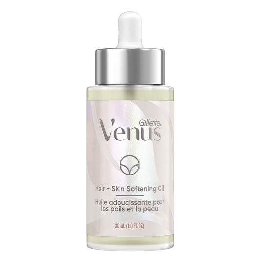 Gillette Venus Intimate Grooming Softening Oil for Bikini Pubic Hair and Skin, 1 oz