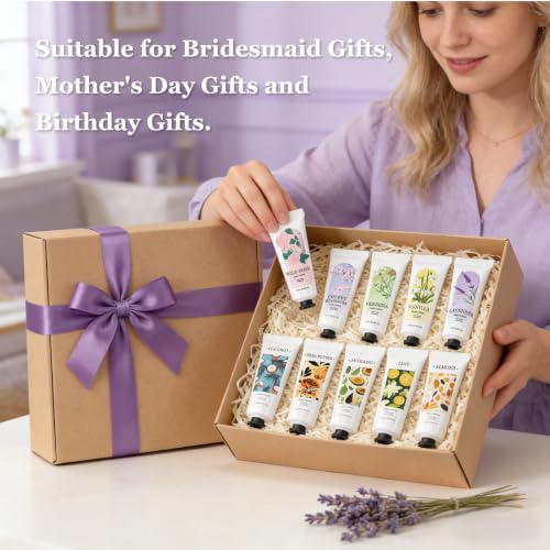 Body & Earth 50 Pack Mini Hand Lotions 1 oz each – 10 Scents Travel Set