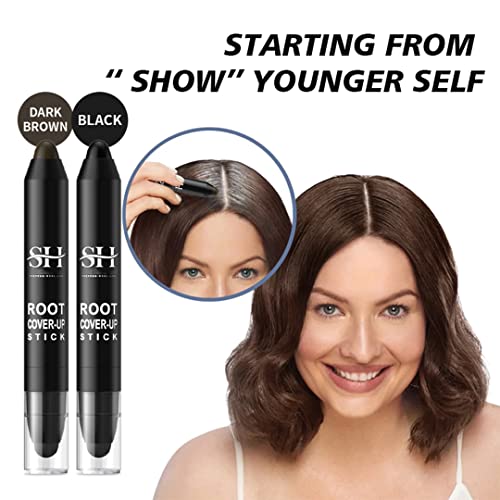 Root Touch Up Powder Dark Brown - Hair Cover Stick