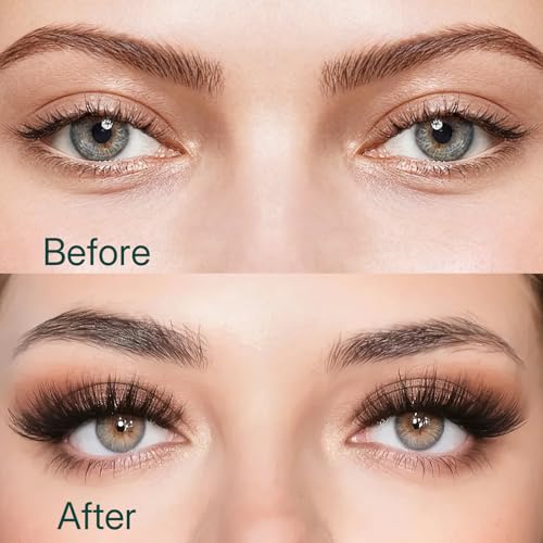 Biodegradable Lash Clusters 10-18mm Wispy Eyelash Extensions 80pcs