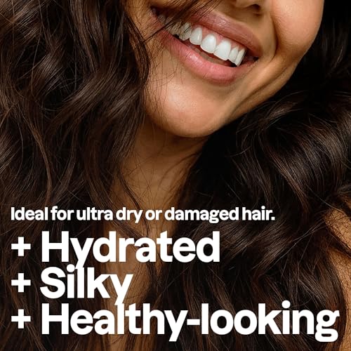 ATTITUDE Moisture Rich Hair Shampoo, EWG Verified, For Dry and Damaged Hair, Naturally Derived Ingredients, Vegan, Plant Based, Quinoa and Jojoba, 8 Fl Oz