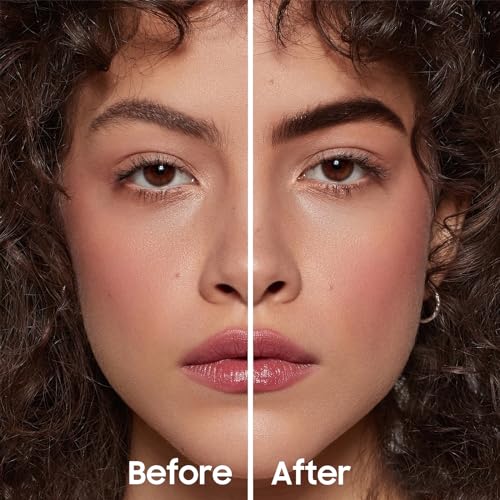 Eyebrow Gel - Peel Off Eyebrow Tint with Eyebrow Stencils, Long-Lasting & Waterproof Brow Gel for Women and Girls Create Fuller & Defined Brows Makeup (Dark Brown)