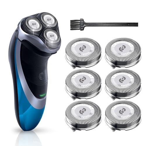 HQ8 Replacement Heads Compatible with Philips Norelco Aquatec Shavers, Blades for Philips Norelco PT720 AT880 AT810 Razor, 6-pc Pack