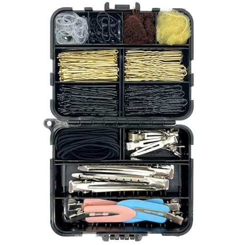 160Pc Hair Clips & Bobby Pins Kit with Storage Box