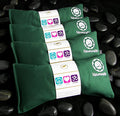 Namaste Yoga Eye Pillows, Set of 4 - Hot Cold Therapy