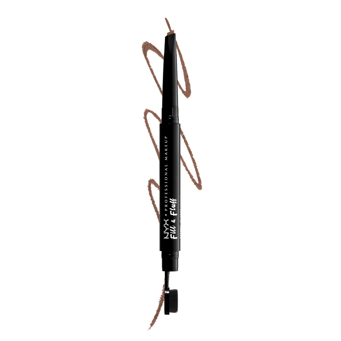 NYX PROFESSIONAL MAKEUP Fill & Fluff Eyebrow Pomade Pencil, Auburn