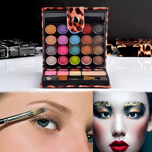 29 Color Makeup Kit with Eyeshadow, Lip Gloss & Blush