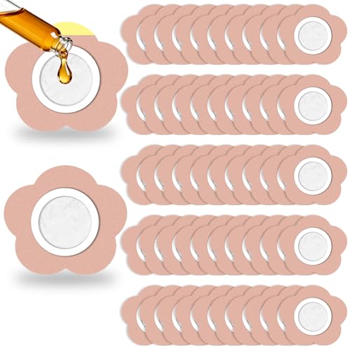 Castor Oil Belly Button Patches, 50pcs Leak-Proof Organic Cotton