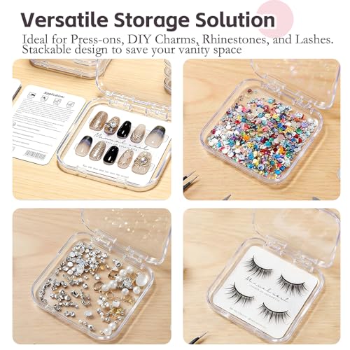 20 Pack Press-On Nail Boxes with Cards & Adhesive Tape