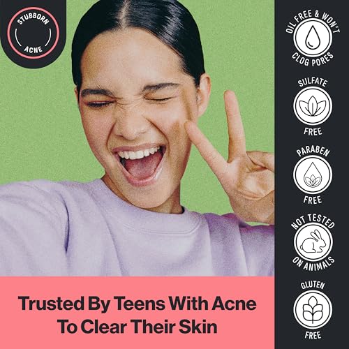 Oxy Maximum Strength Acne Face Wash with 10% Benzoyl Peroxide & Prebiotics