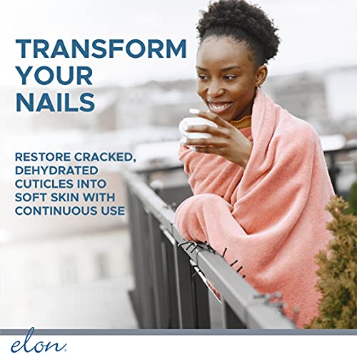 Elon Essentials Kit for Healthy Nails ? Kit Includes Elon Nail Conditioner, Cuticle Oil & File Set ? Manicure Set for Daily Strengthening and Moisturizing Cuticles