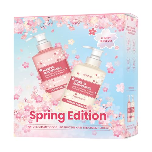 KUNDAL Honey & Macadamia Korean Hair Care Shampoo Conditioner Limited