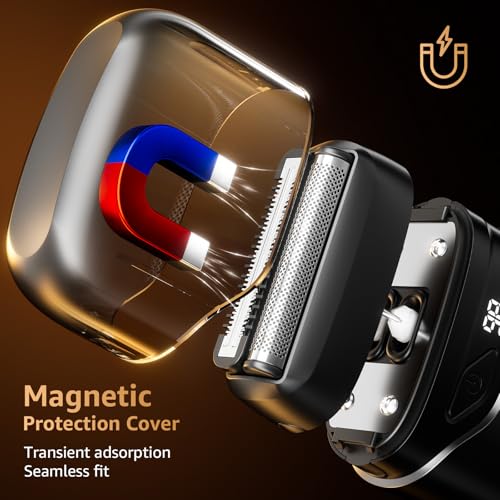 Electric Foil Shaver for Men - IPX7 Waterproof Cordless Razor