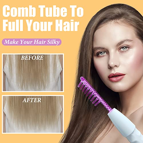 Uaike High Frequency Facial Wand 6 in 1 with Purple Glass Tubes
