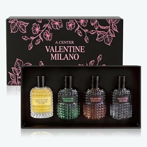 A CENTER Valentine Cologne Set 4x50ml Floral Woody