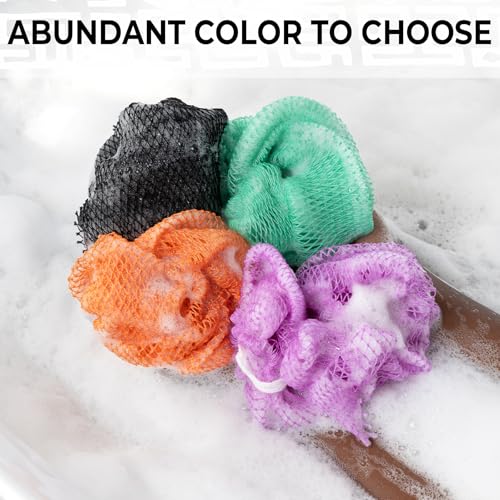 African Net Sponge Back Scrubber Exfoliator, 2-Pack