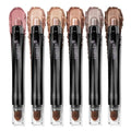 LUXAZA PRO Eyeshadow Stick 6-Piece Set - Nude Brown Metallic