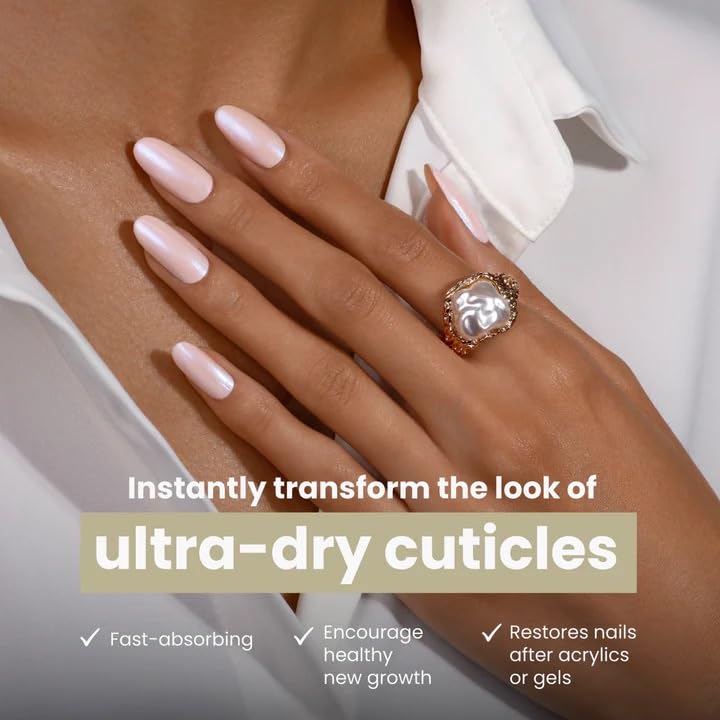 LONDONTOWN kur Nourishing Cuticle Oil - Fast-Absorbing Nail Repair Treatment