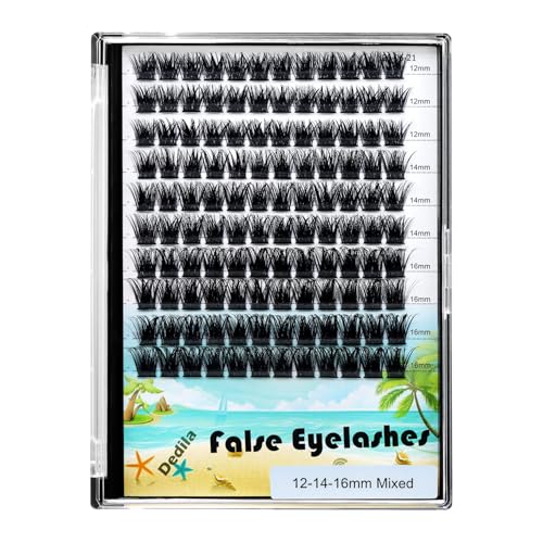 Mixed Cluster Eyelashes 10-18mm D Curl 0.07mm