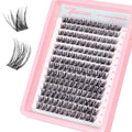 Lash Clusters 10-12mm Wispy Natural Eyelash Extensions 168 PCS