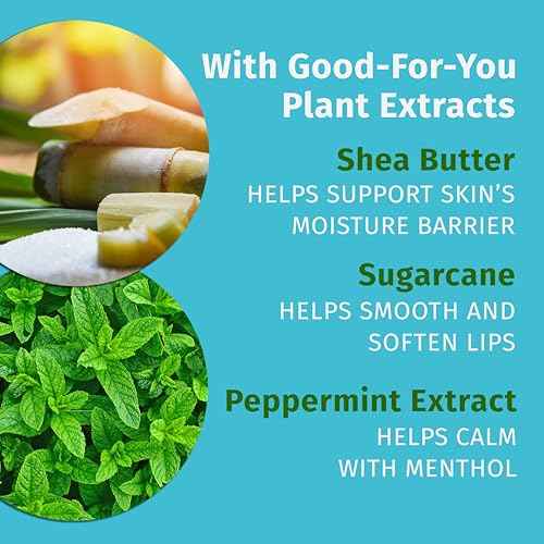 Hempz Crushed Peppermint Sugar Herbal Lip Balm .44 oz