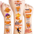 96 Basketball Temporary Tattoos for Kids – Pre-Cut Party Favors