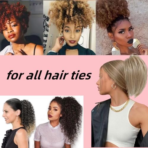 Adjustable Satin Hair Scrunchies for Curly & Thick Hair