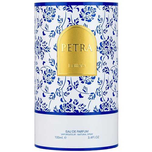 Lattafa Petra Eau de Parfum - Fruity Gourmand Floral Unisex 3.4 oz