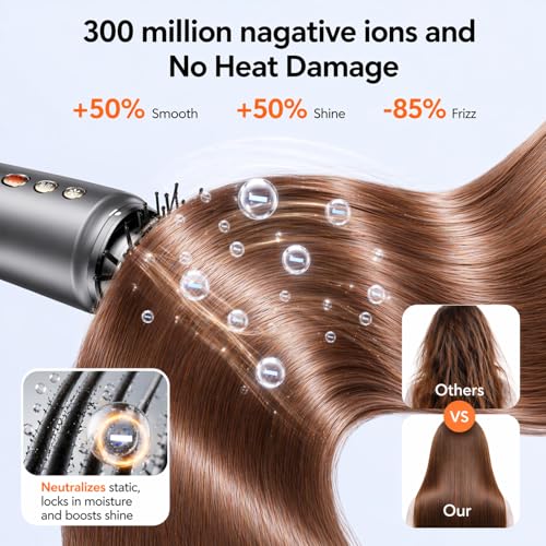 Bopcal 5-in-1 Hot Air Styler Wrap with Auto Curling Barrels