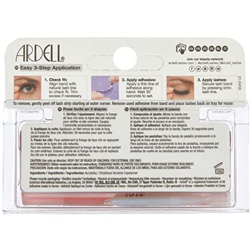 Andrea Strip Lashes, Accent Lash #301, (61301) 1 Pair (Pack of 4)